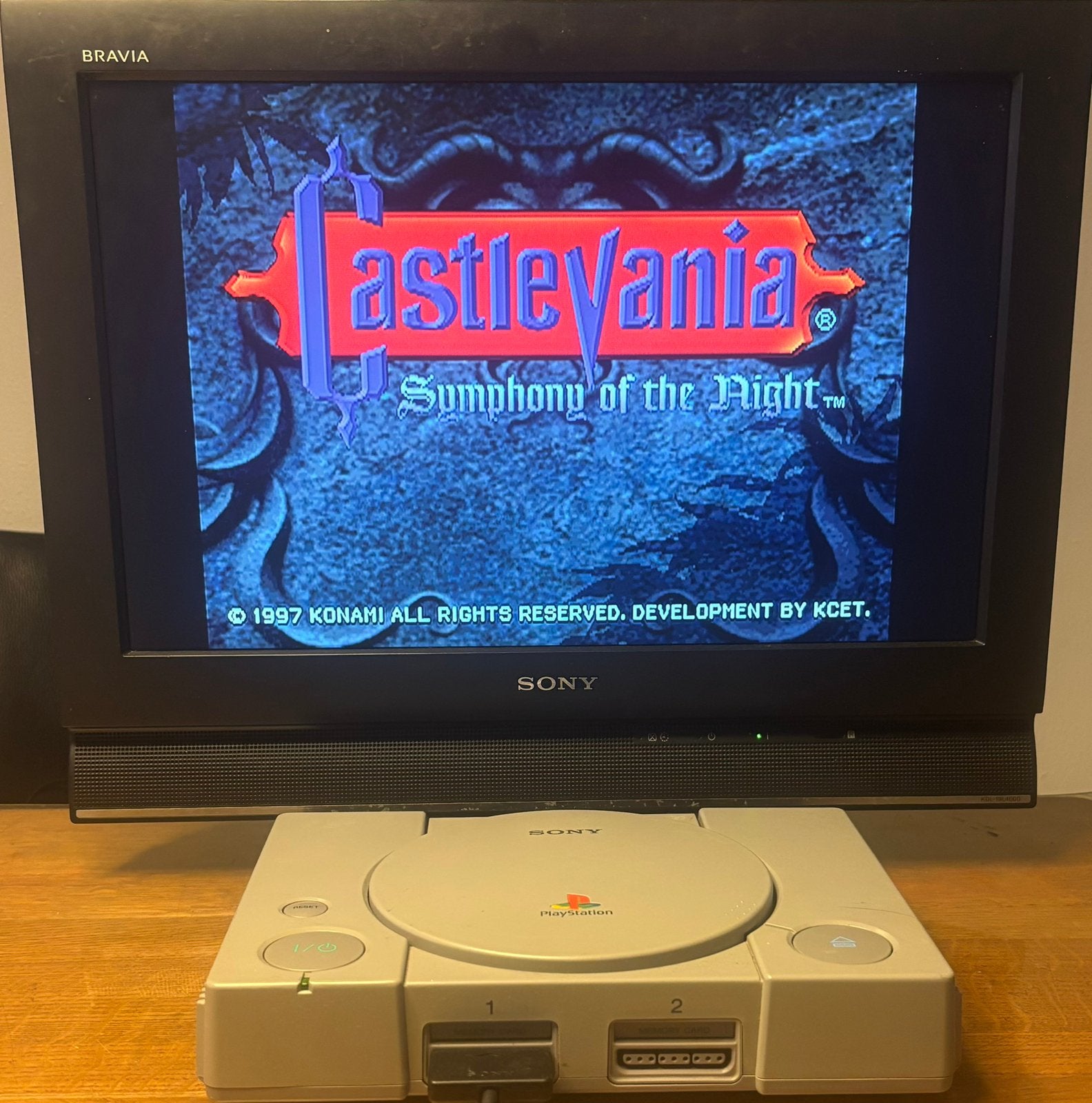 Sony PlayStation 1 met PicoStation ODE, Spelcomputers en Games, Ophalen of Verzenden, Zo goed als nieuw, Met 1 controller