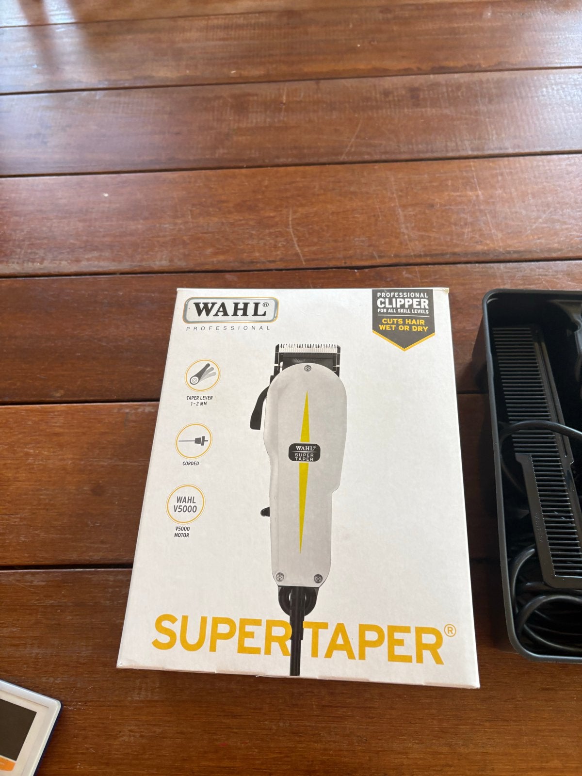 Wahl Super Taper Tondeuse met Snoer - Zo goed als nieuw, Witgoed en Apparatuur, Ophalen of Verzenden, Zo goed als nieuw, Haarverzorging