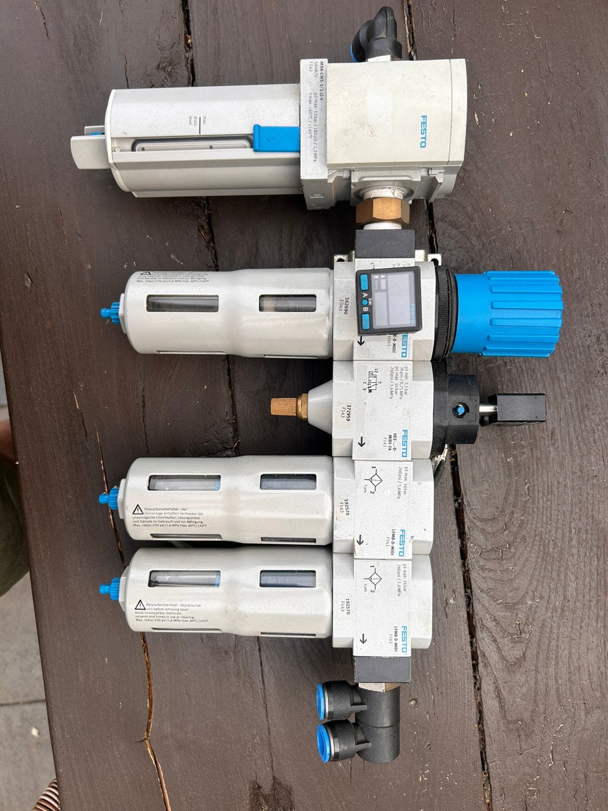 Perslucht festo, Doe-het-zelf en Verbouw, Compressors, 100 liter of meer, Verzenden, Gebruikt