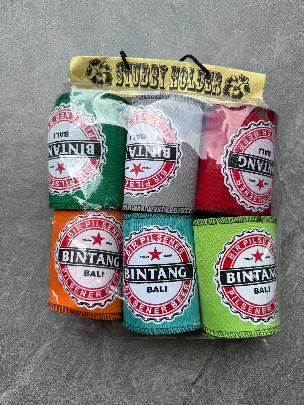Bintang Bier Koelers / Stubby Holders - Set van 6, Ophalen of Verzenden, Nieuw