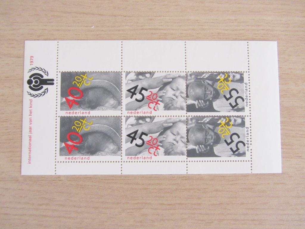 Nederland Kinderpostzegels 1979 - Kinderrechten, Ophalen of Verzenden, Na 1940, Postfris