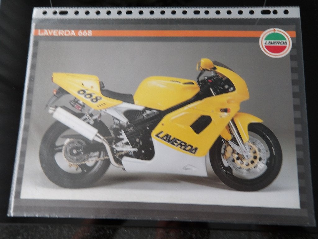 Laverda 668 Motorfiets folder, Ophalen of Verzenden, Overige merken
