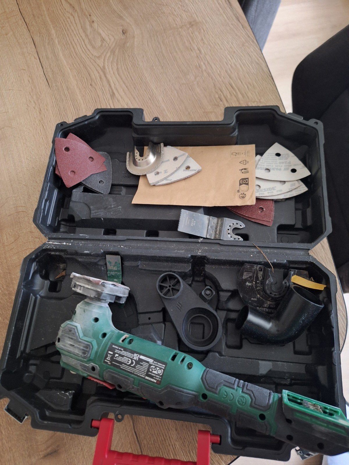 Parkside Multitool PAMFW 20-Li C3, Ophalen of Verzenden, Gebruikt