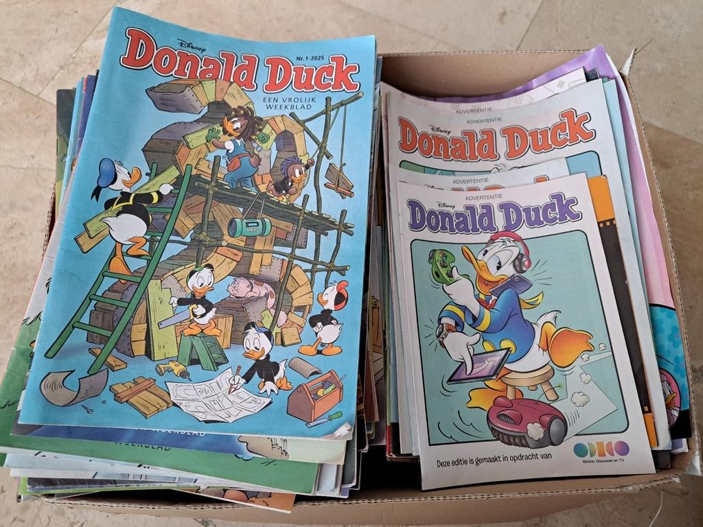 Donald Duck, Meerdere comics, Ophalen of Verzenden, Gelezen, Europa