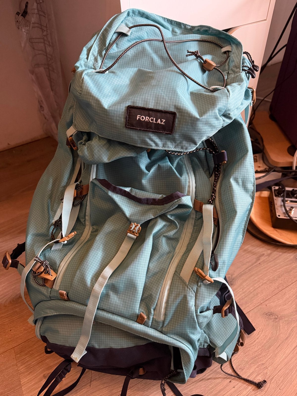 Forclaz MT500 Air Trekking Rugzak 45+10L, 25 tot 40 cm, Zo goed als nieuw, Trekking, 60 cm of meer