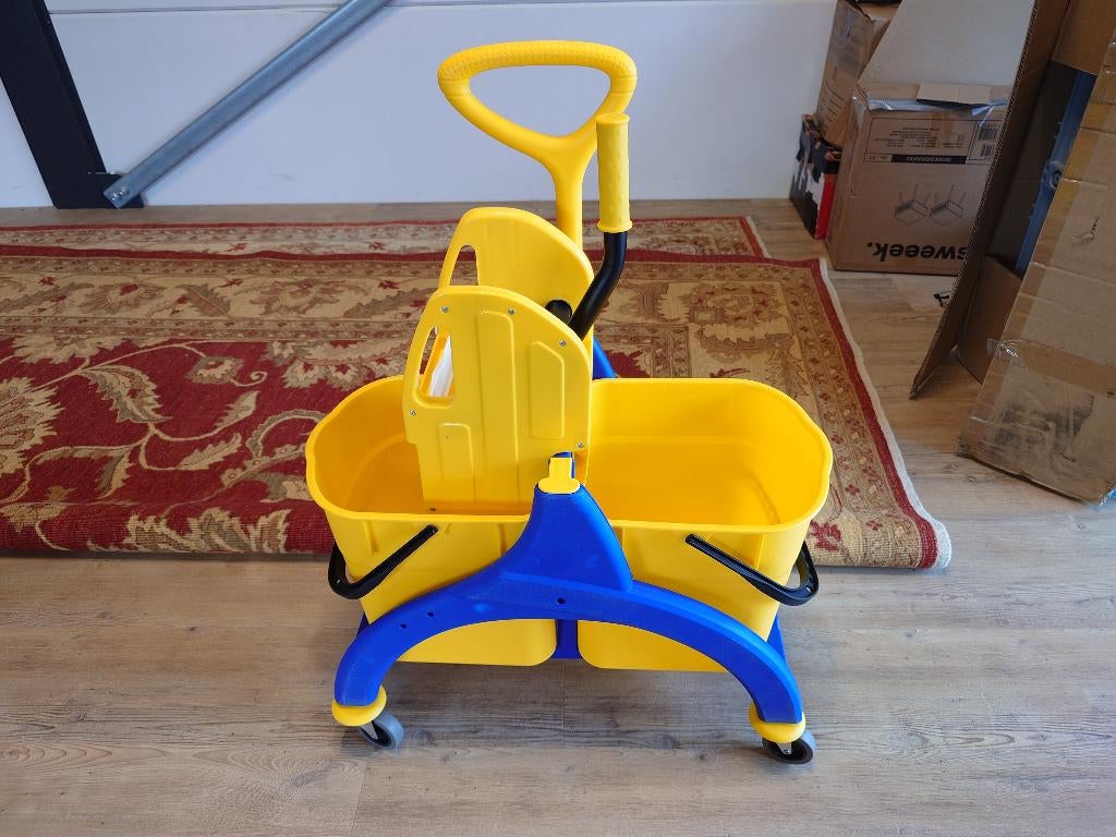 Dweilbak / Dweilwagen Neco Cleaning (nieuw), Huis en Inrichting, Schoonmaakartikelen, Ophalen, Dweilemmer, -bak, of -wagen
