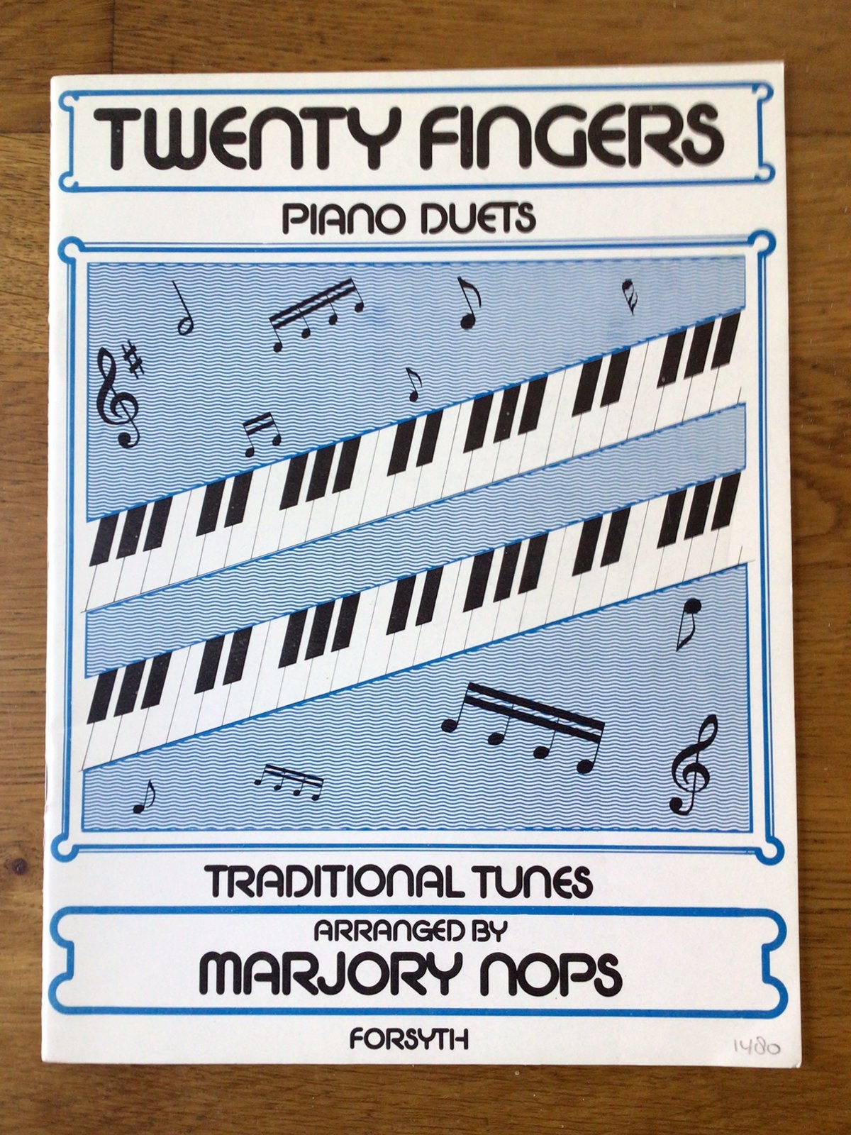 Marjory Nops, twenty fingers, piano duetten, Ophalen of Verzenden, Zo goed als nieuw, Thema, Piano