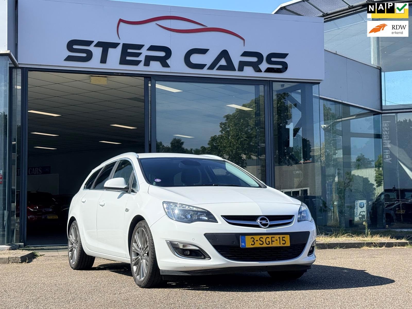 Opel Astra Sports Tourer 1.4 Turbo Sport|NAP|APK|Onderhoud|N, Voorwielaandrijving, Euro 5, Gebruikt, 4 cilinders