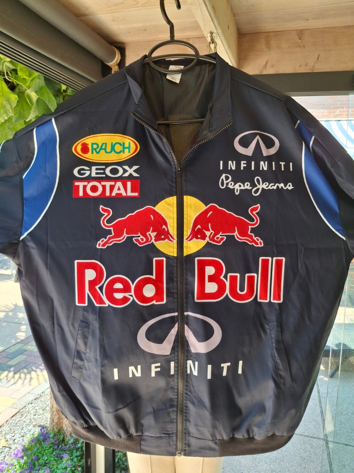 Vintage Red Bull Racing Bomberjack - Maat 4XL, Ophalen, Zwart, Overige maten, Zo goed als nieuw