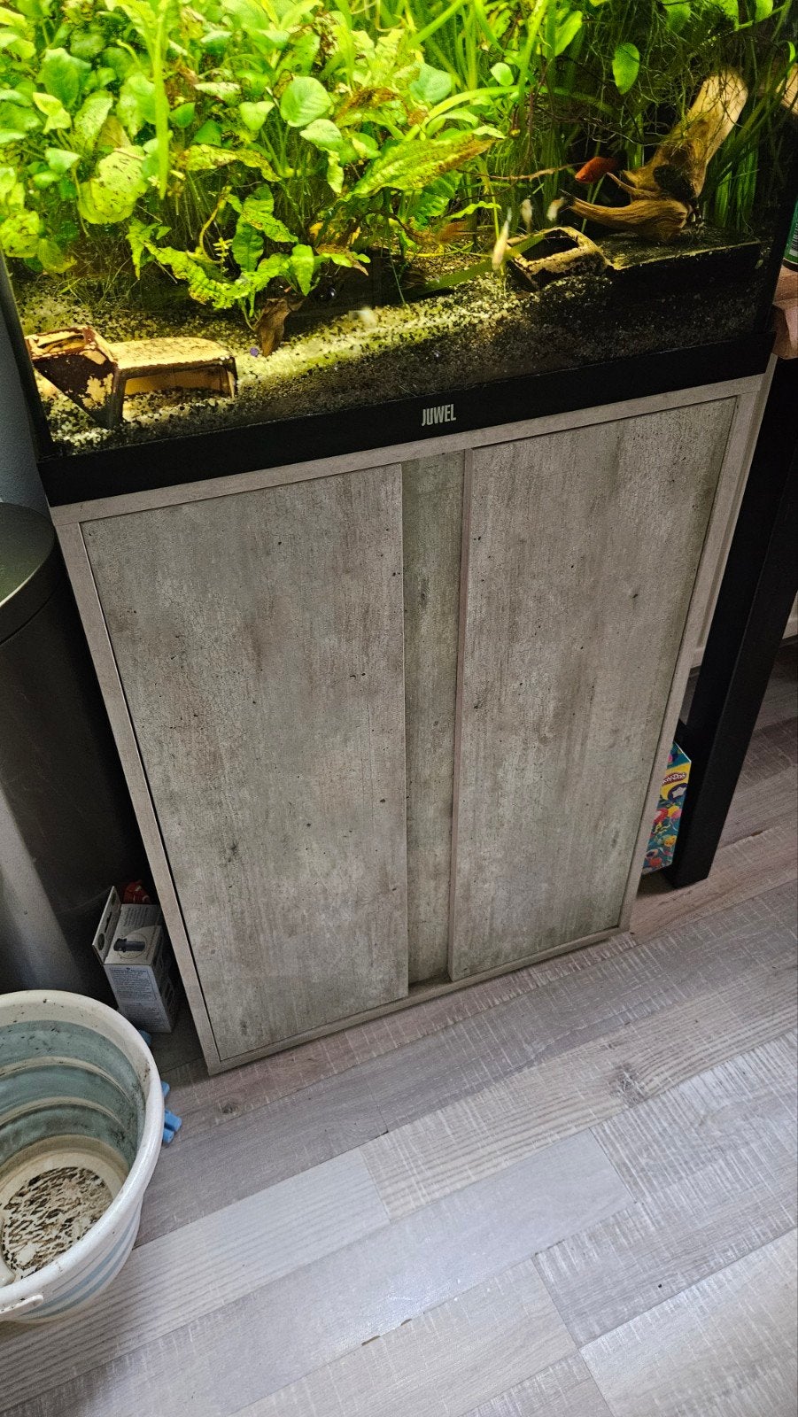 Aquatlantis Splendid 60 Aquariummeubel – Betonlook (60 cm), Dieren en Toebehoren, Ophalen, Zo goed als nieuw, Aquariummeubel, Aquatlantis