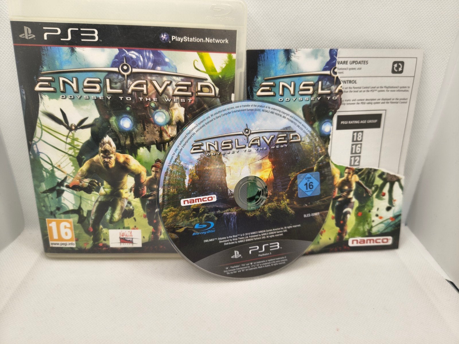 Enslaved Odyssey to the west Playstation 3 game, 3 spelers of meer, Ophalen of Verzenden, Zo goed als nieuw, Vanaf 3 jaar