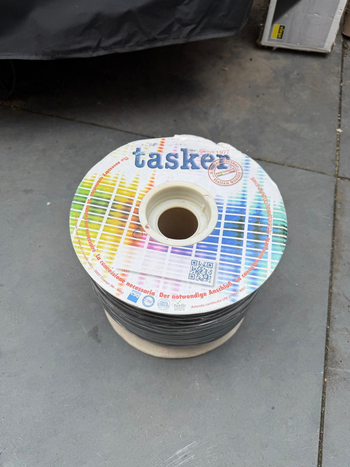 200 mtr Tasker Luidsprekerkabel op rol - Nieuw, Ophalen of Verzenden, Nieuw, 10 meter of meer, Luidsprekerkabel