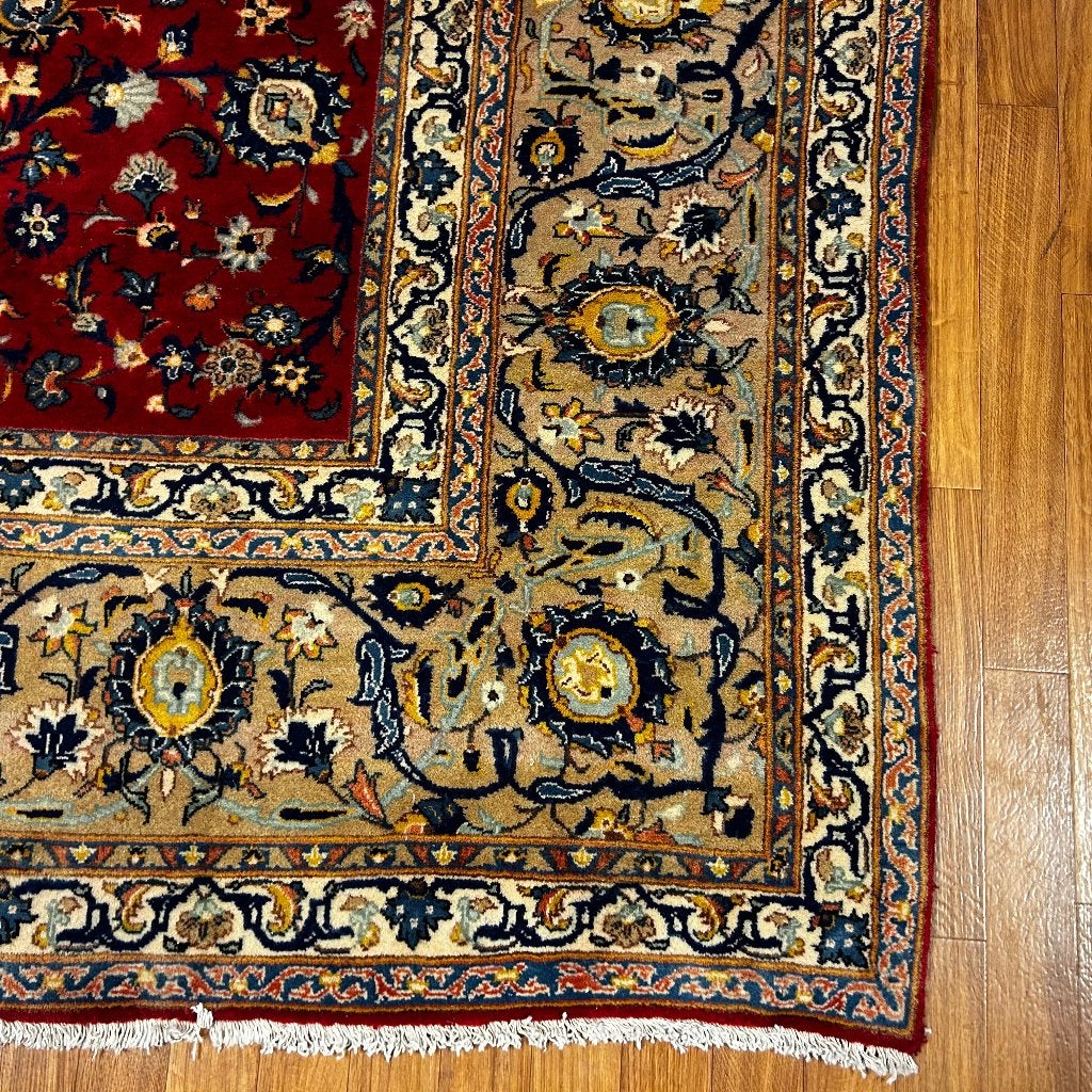 perzisch tapijt Yazd – 398 x 298 cm - Gratis bezorgd, Taag 63, 2491 CS, Den Haag (Forepark), Ophalen of Verzenden, Perzisch tapijt - trendy vloerkleed – handgeknoopt