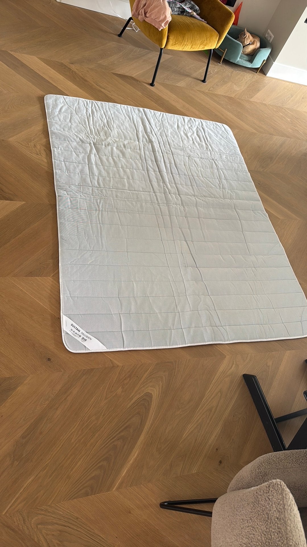 Ikea topper 160x200 sultan taliden, Ophalen, Zo goed als nieuw, Tweepersoons, 160 cm