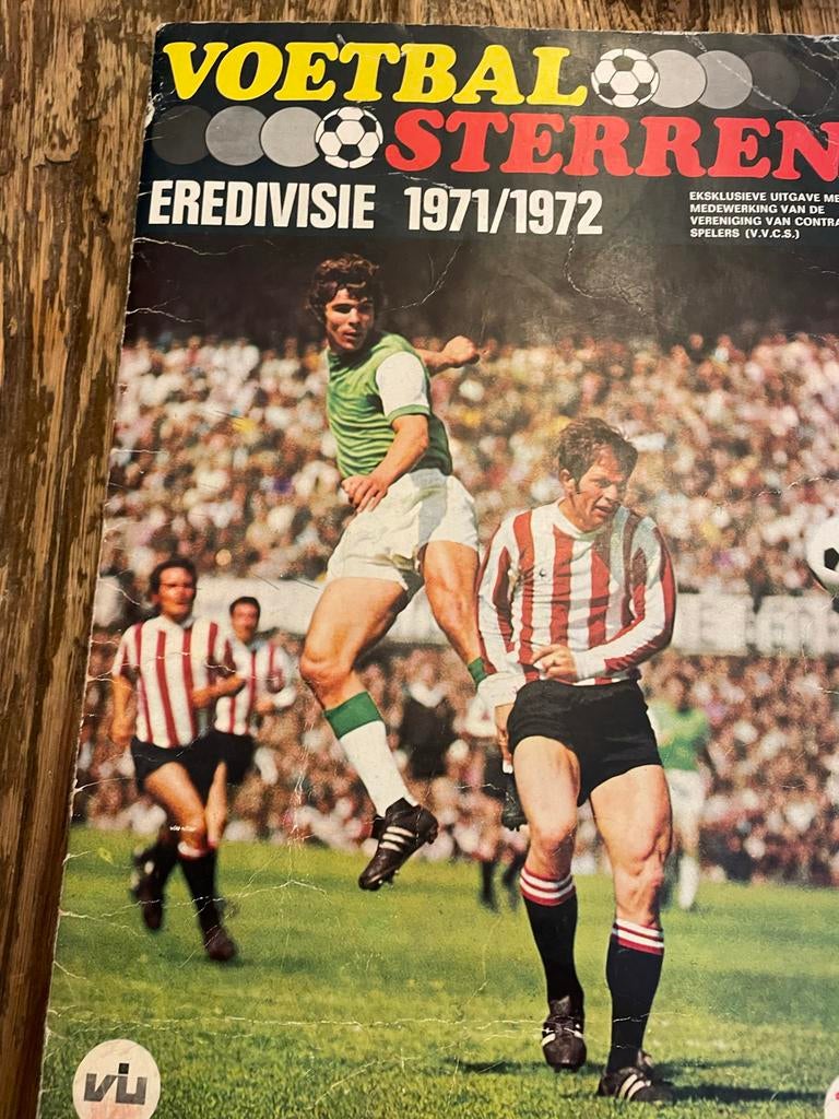 Voetbalsterren Eredivisie 1971/1972 - Incompleet album, Verzamelen, Ophalen of Verzenden, Gebruikt, Overige binnenlandse clubs