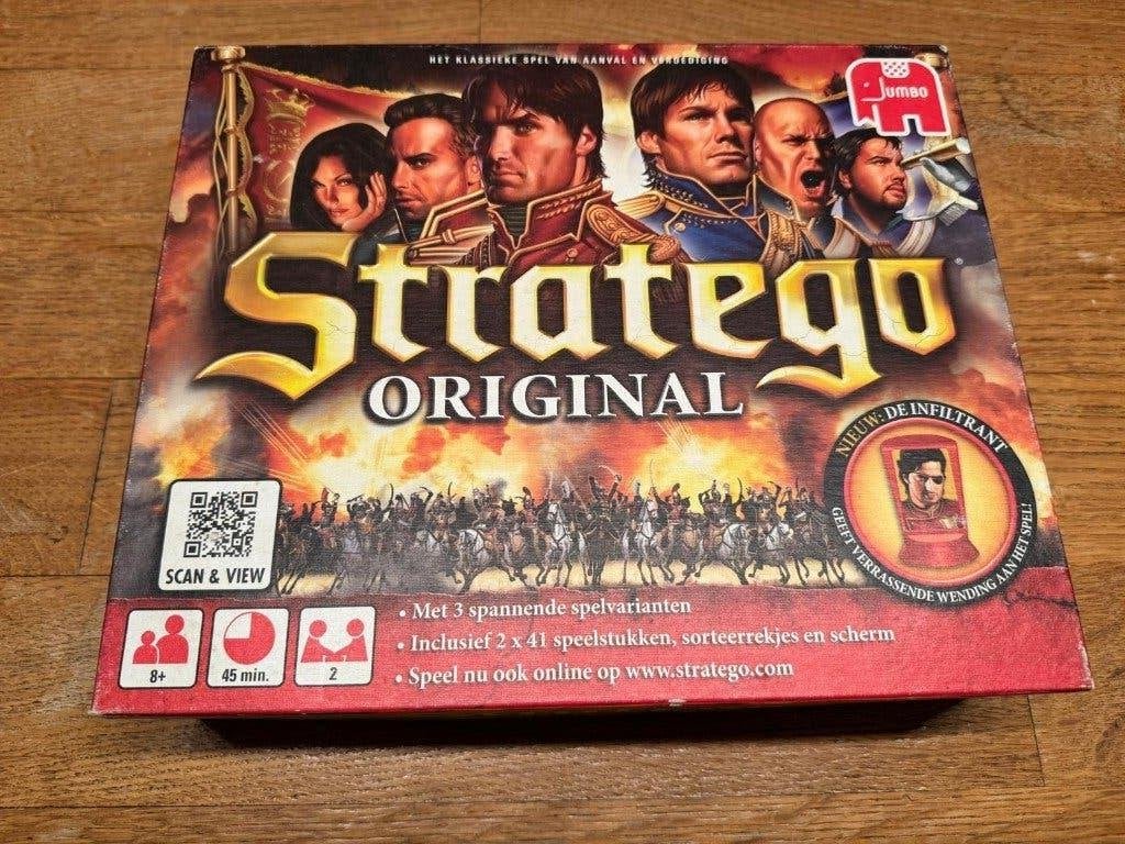 Stratego Original Jumbo – Compleet – Strategisch bordspel, Een of twee spelers, Ophalen of Verzenden, Zo goed als nieuw, Jumbo