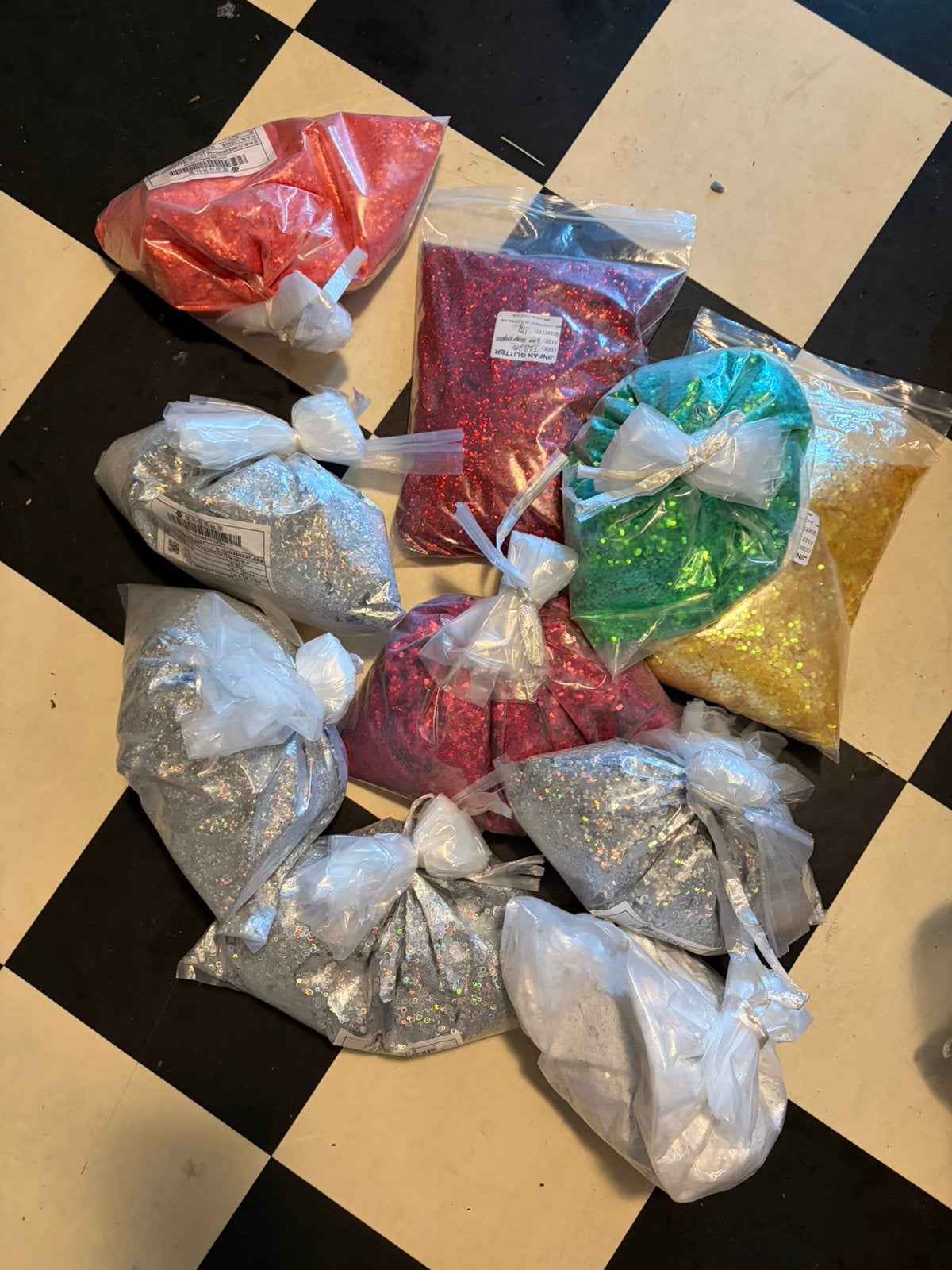 Glitter , paar kilo, Ophalen of Verzenden, Versiering