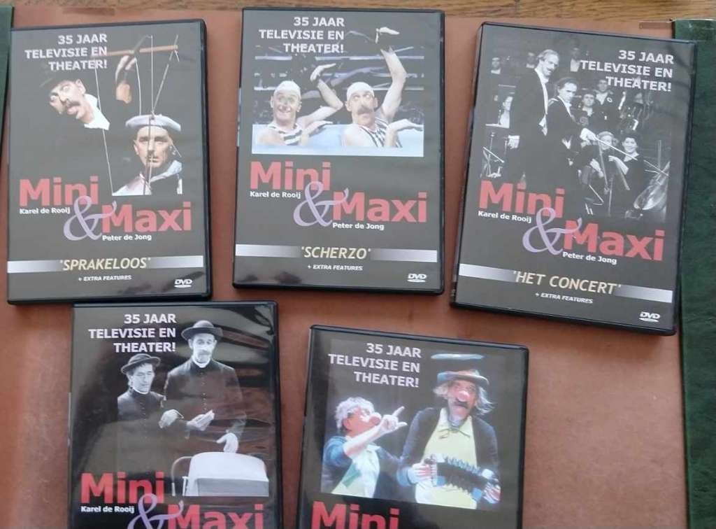 Mini & Maxi DVD 's - hoeft niet in 1 koop, Alle leeftijden, Ophalen of Verzenden, Zo goed als nieuw, Stand-up of Theatershow