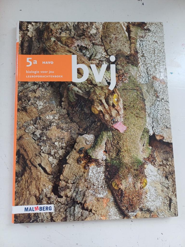 Biologie voor jou 5a HAVO leeropdrachtenboek Malmberg, Ophalen of Verzenden, Zo goed als nieuw, HAVO, Biologie
