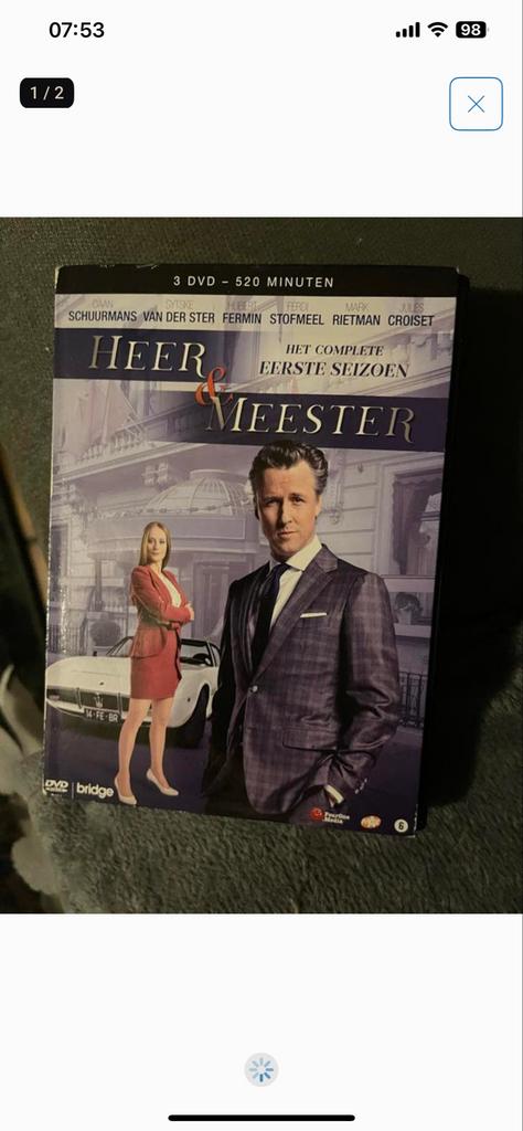 Heer & Meester - Het complete eerste seizoen (DVD), Cd's en Dvd's, Gebruikt, Boxset, Drama, Ophalen of Verzenden