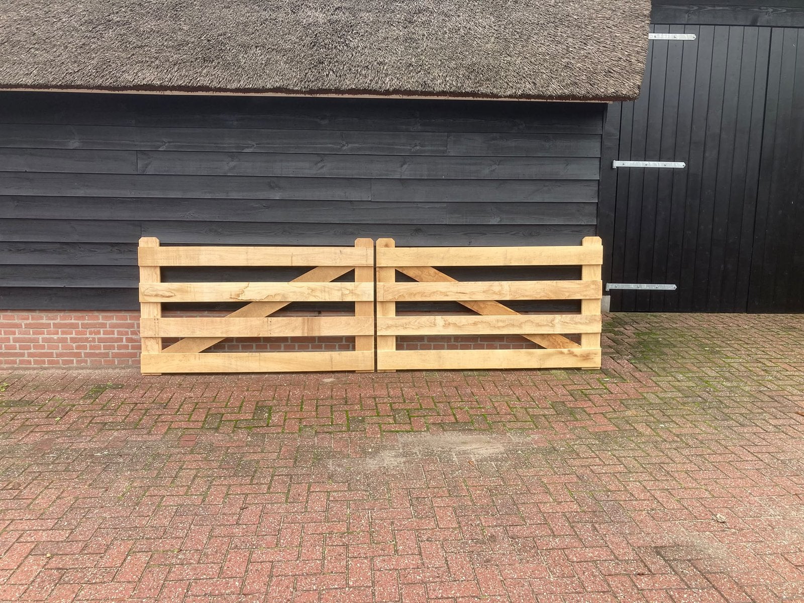 Poort boerenlandhek Tuinpoort tuinhek erfscheiding
