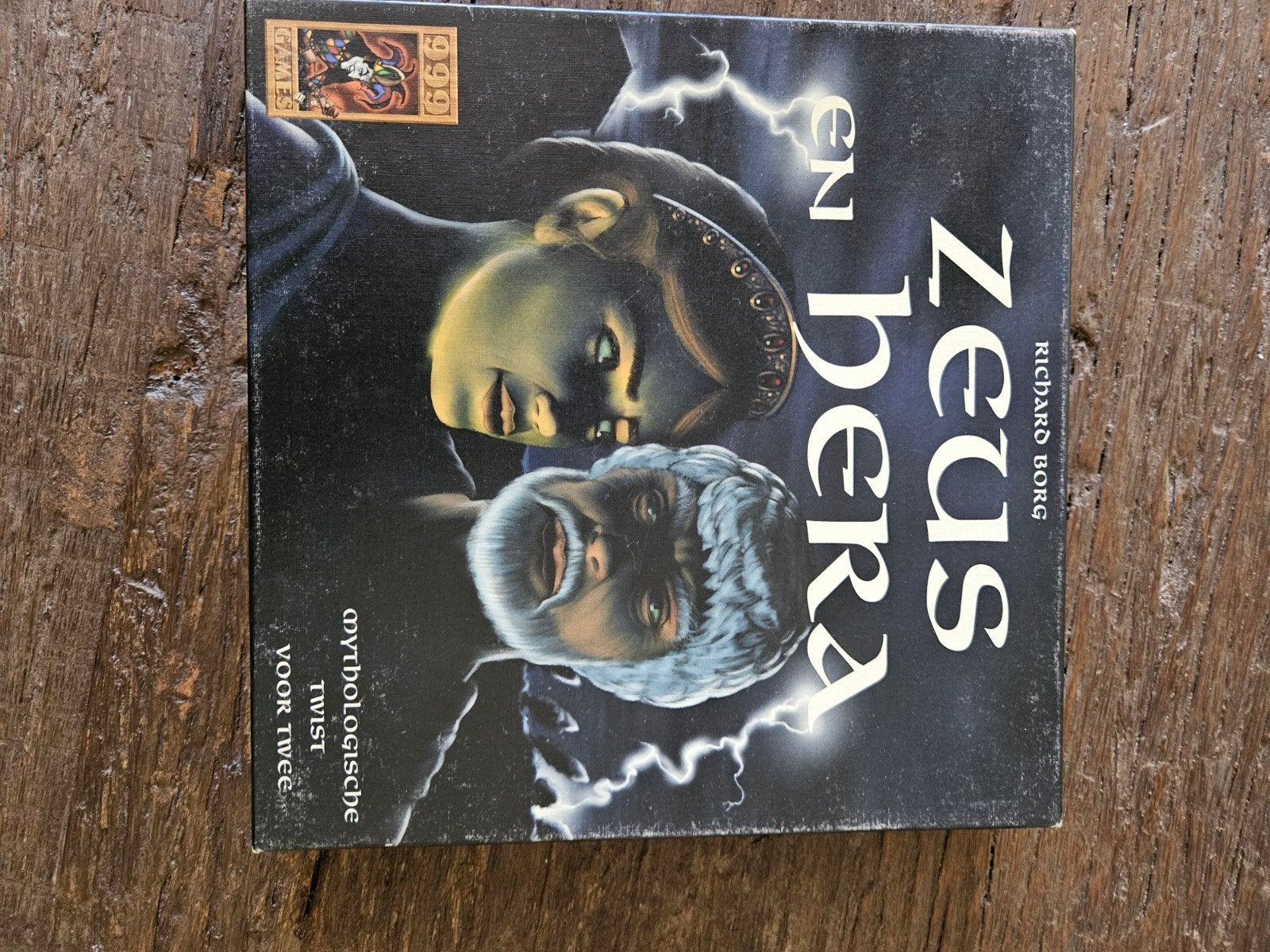 Zeus en Hera: Mythologische Twist voor Twee (999 Games), Een of twee spelers, Ophalen of Verzenden, Zo goed als nieuw, 999 Games