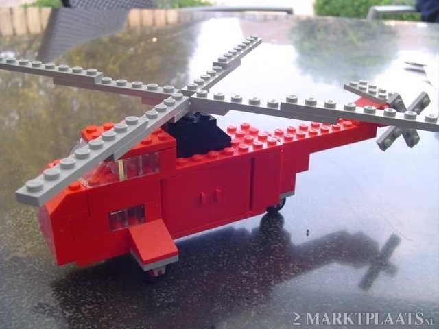 lego Set 691 reddingshelikopter, Ophalen of Verzenden, Gebruikt, Complete set, Lego