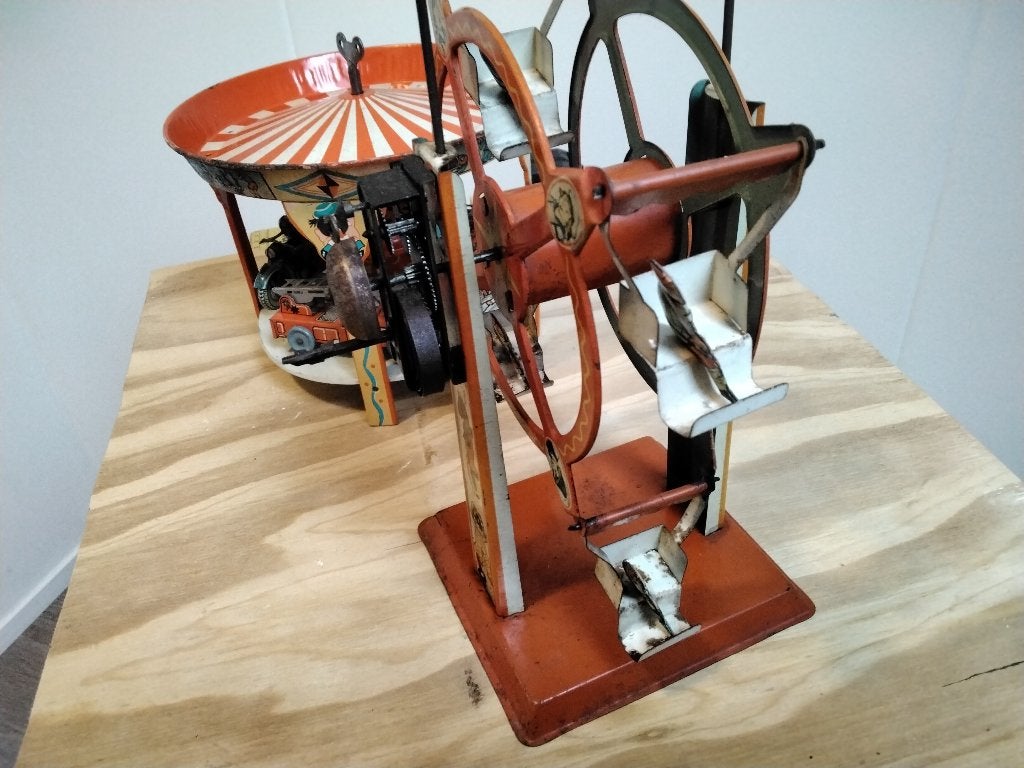 Antiek blikken kermis set Hoch & Beckmann, Ophalen of Verzenden