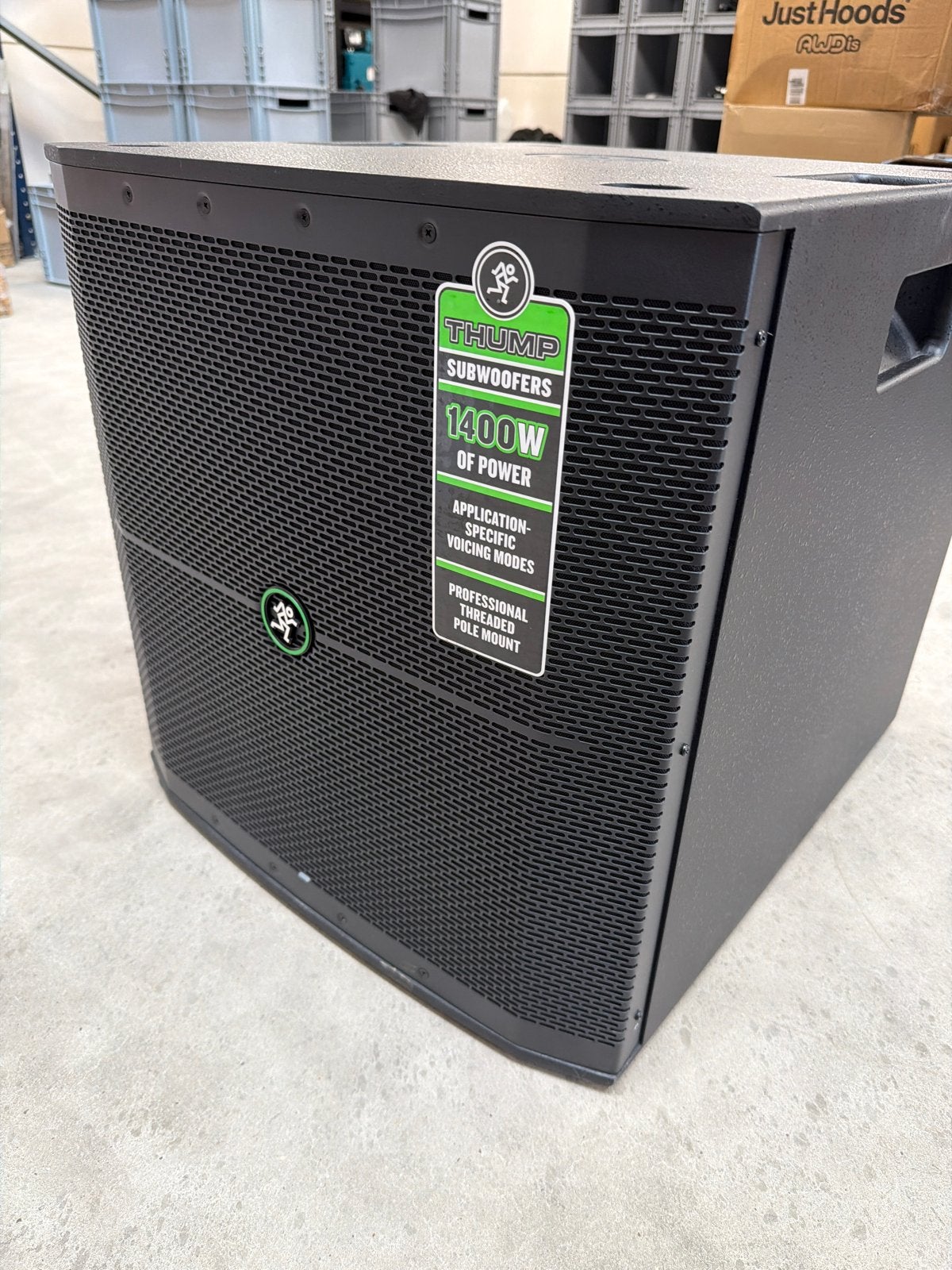 Mackie Thump 118S Subwoofer - Krachtige Bass voor Events, Mackie, -, Ophalen of Verzenden, Zo goed als nieuw