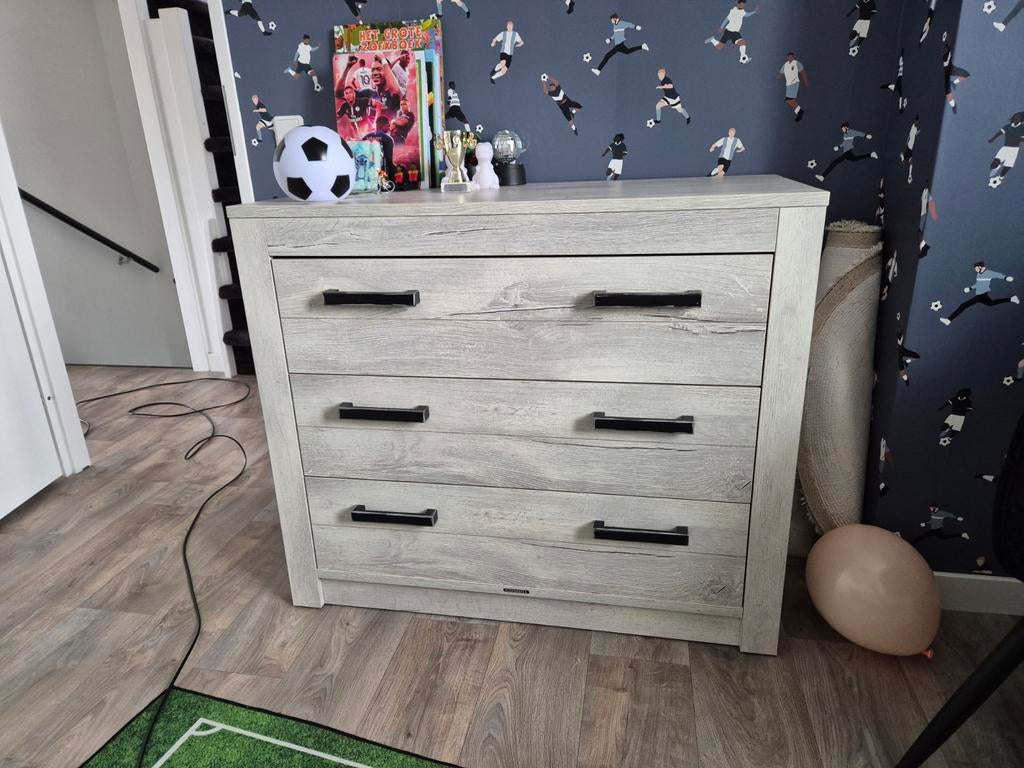 Kidsmill Sem Nautic Babykamer: Commode & Kledingkast, Ophalen of Verzenden, Zo goed als nieuw