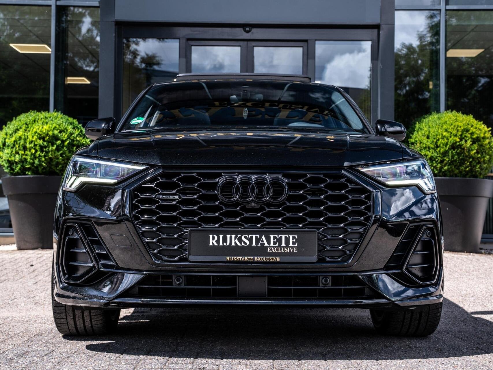 Audi Q3 Sportback 45 TFSI Quattro S-LINE|PANO|MATRIX|B&O, Auto's, Audi, Gebruikt, 4 cilinders, 1984 cc, Zwart