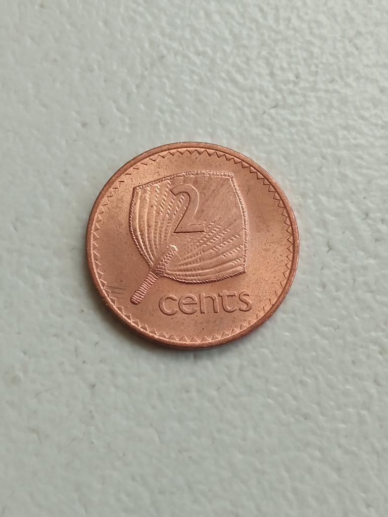Fiji 2 cent 1969., Ophalen of Verzenden, Losse munt