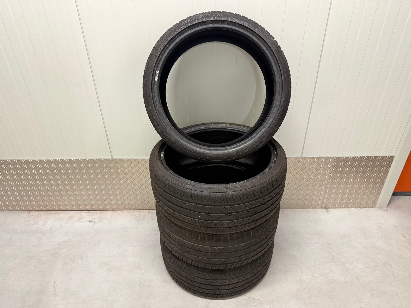 4x Platin RP420 Summer 225/35R19 88Y Zomerbanden XL, Auto-onderdelen, Banden en Velgen, Gebruikt, -, -, Band(en)