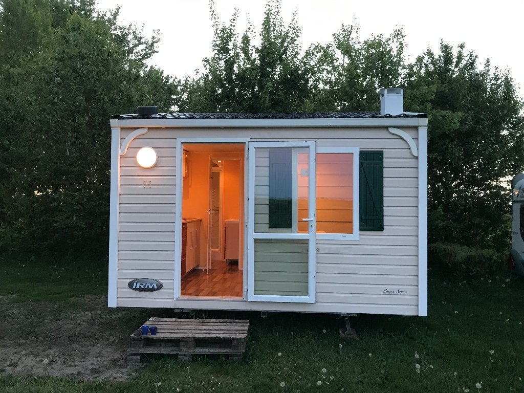 Stacaravan voor 4,5 Mnd. Omg Schagen., Huizen en Kamers, Huizen te huur, Overige soorten, 2 kamers, Noord-Holland