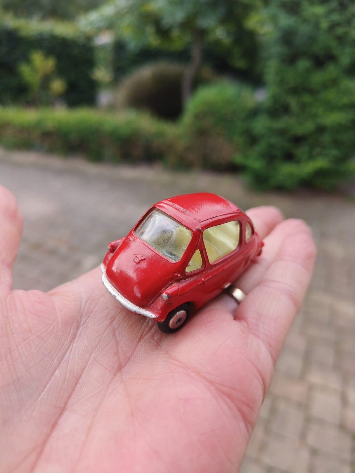 Corgi 233 Heinkel Economy Car, Hobby en Vrije tijd, Ophalen of Verzenden, Gebruikt, Auto, Corgi