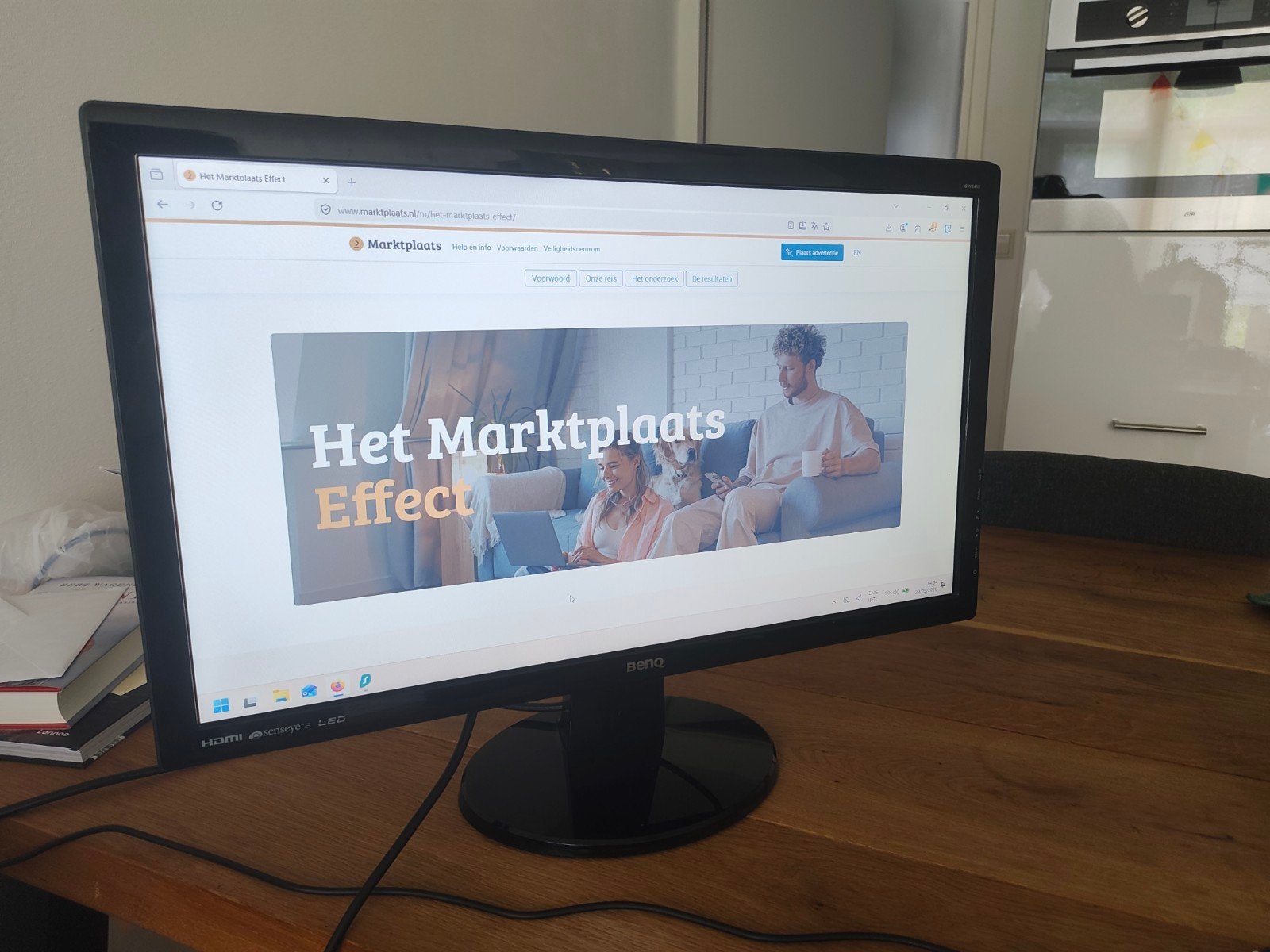 BenQ GW2450 24 inch Full HD Monitor, Gebruikt, Full HD, BenQ, 61 t/m 100 Hz