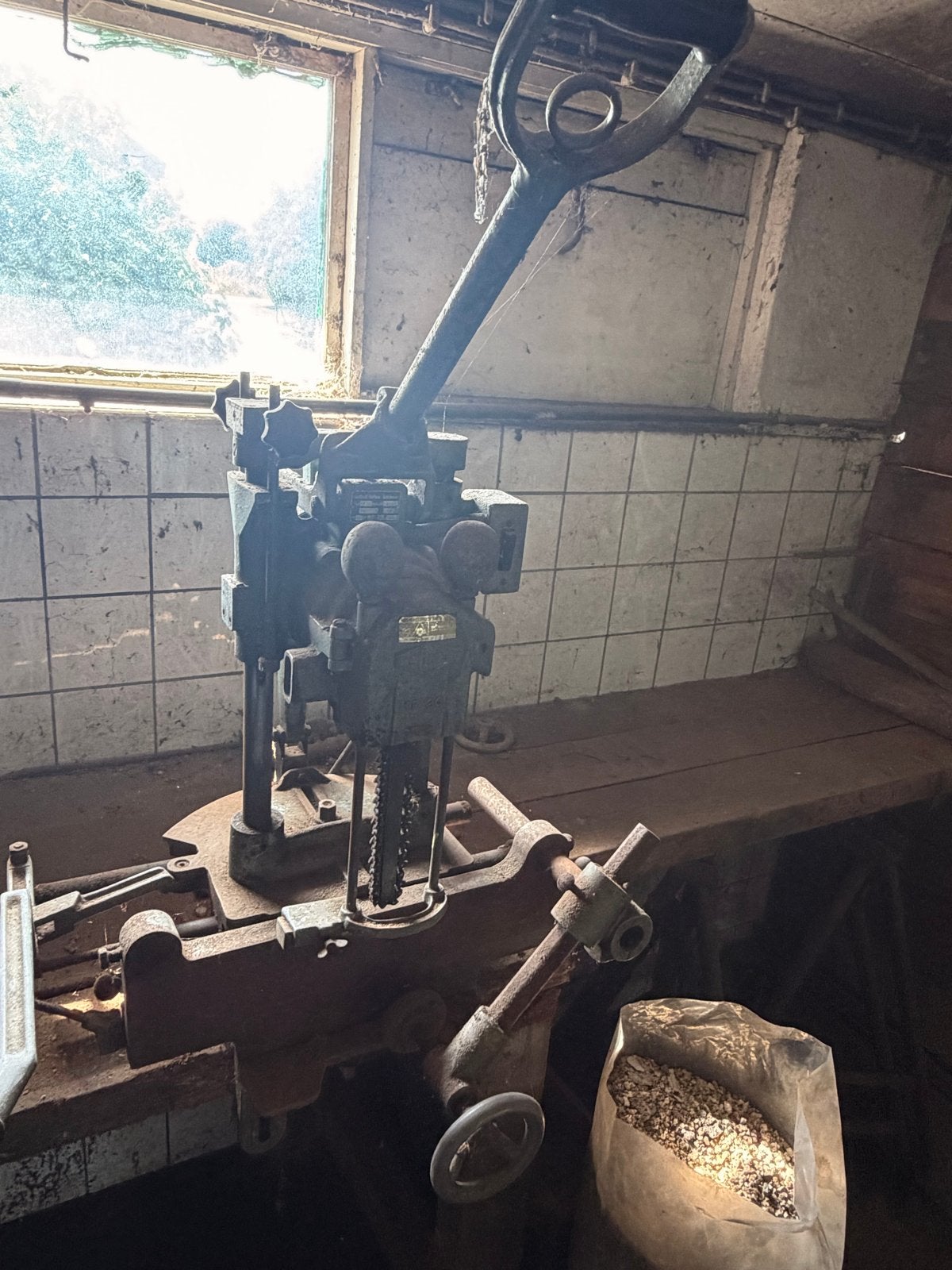 Gotthold Haffner Oetisheim Kettingfrees KF 20, Doe-het-zelf en Verbouw, Ophalen of Verzenden, Gebruikt, Elektrisch, Kettingfrees