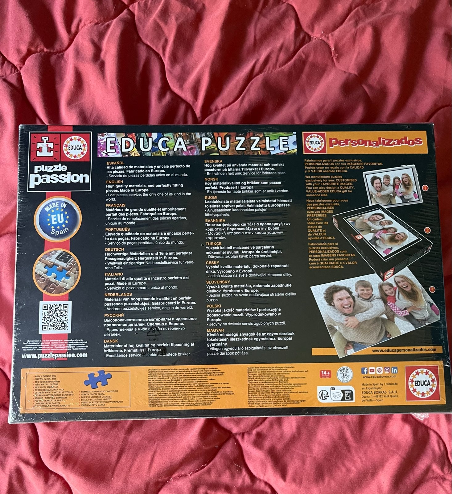 Educa Wereldkaart Puzzel 4000 Stukjes - Uitdagend Plezier, Ophalen, Meer dan 1500 stukjes, Nieuw, Legpuzzel