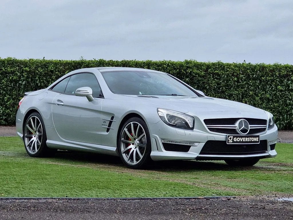 Mercedes-Benz SL-Klasse 63 AMG V8 - 64.199KM - Dutch registr, Automaat, Gebruikt, Cabriolet, 2 stoelen