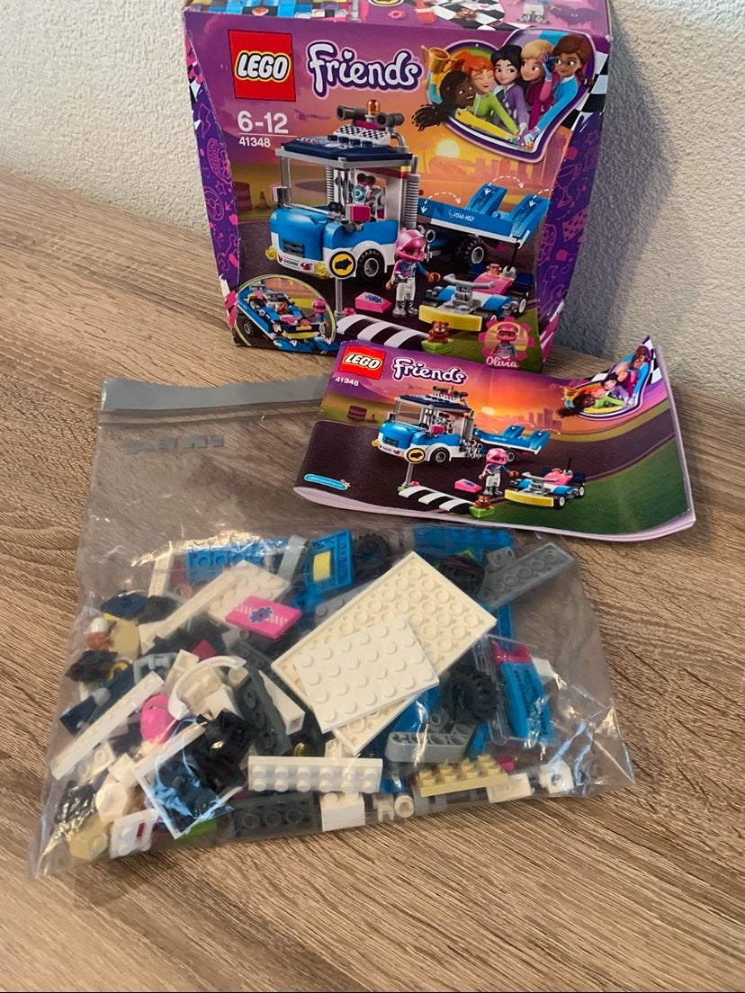 Lego Friends 41348 - Service- en onderhoudstruck, Lego, Friends, Ophalen of Verzenden, Zo goed als nieuw