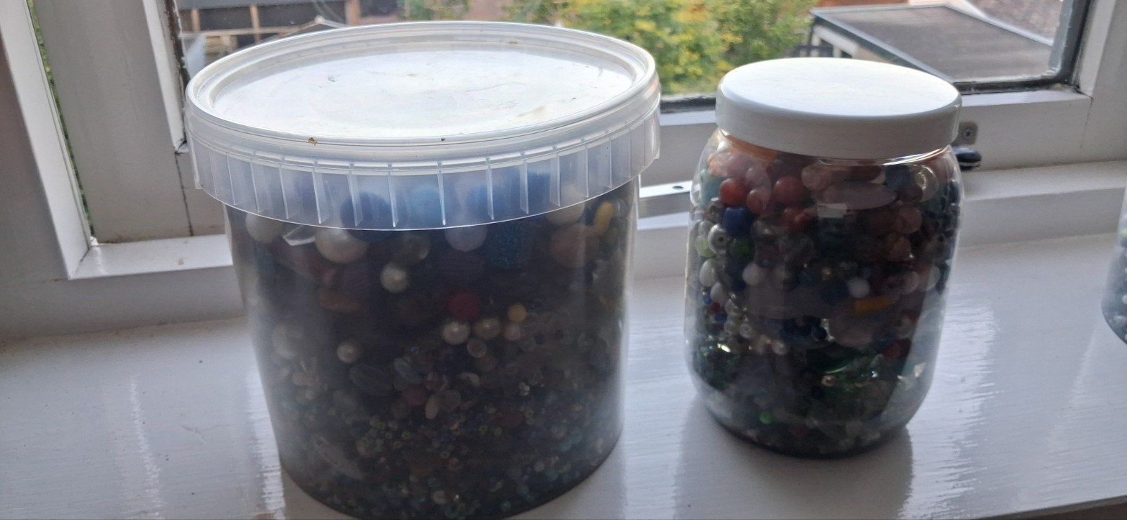 Grote partij kralen (ca. 7 kg), veel soorten,, Ophalen of Verzenden, Nieuw, Kraal