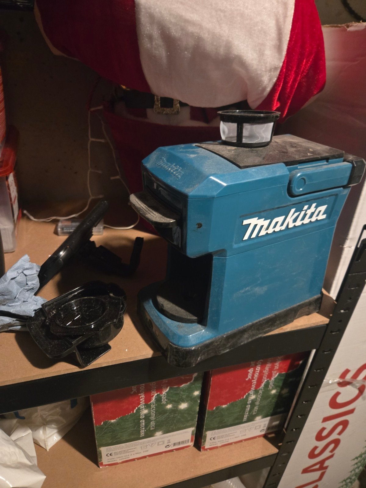 Makita Koffiezetapparaat - Draagbaar en Robuust, Ophalen of Verzenden, Gebruikt