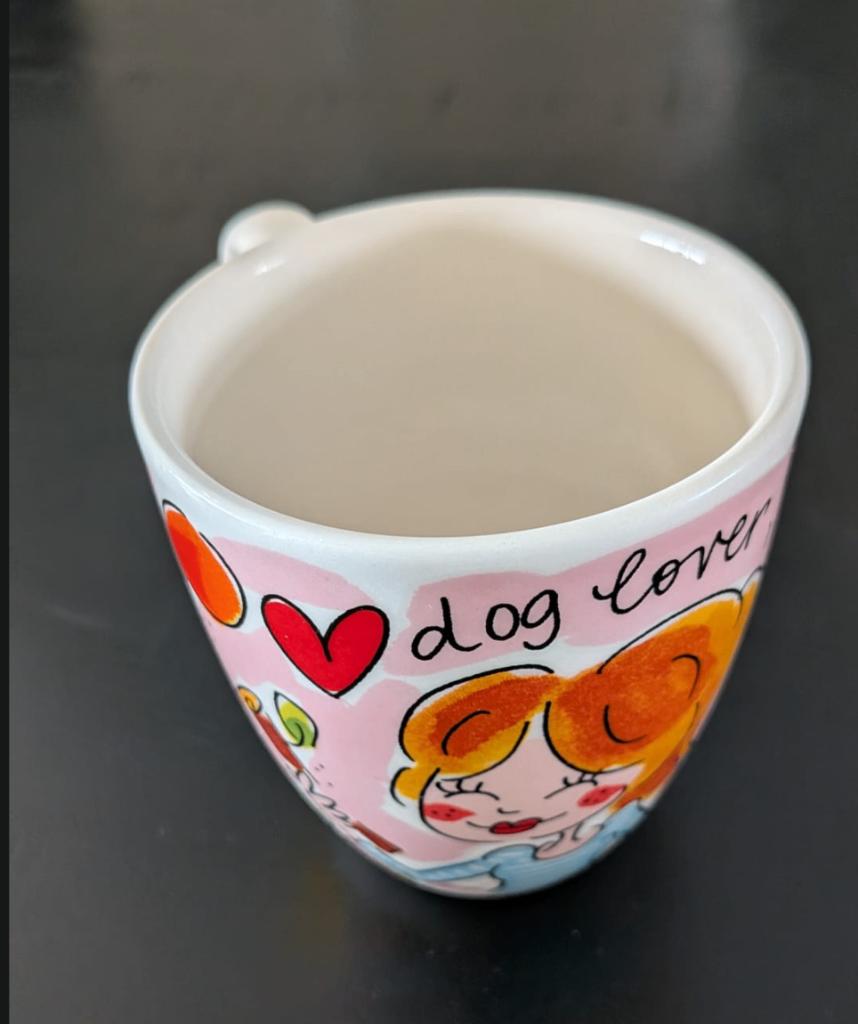 Blond Amsterdam Mini mok 0,2L Doglover serie Blond Dier, Huis en Inrichting, Blond Amsterdam, Keramiek, Ophalen of Verzenden, Zo goed als nieuw
