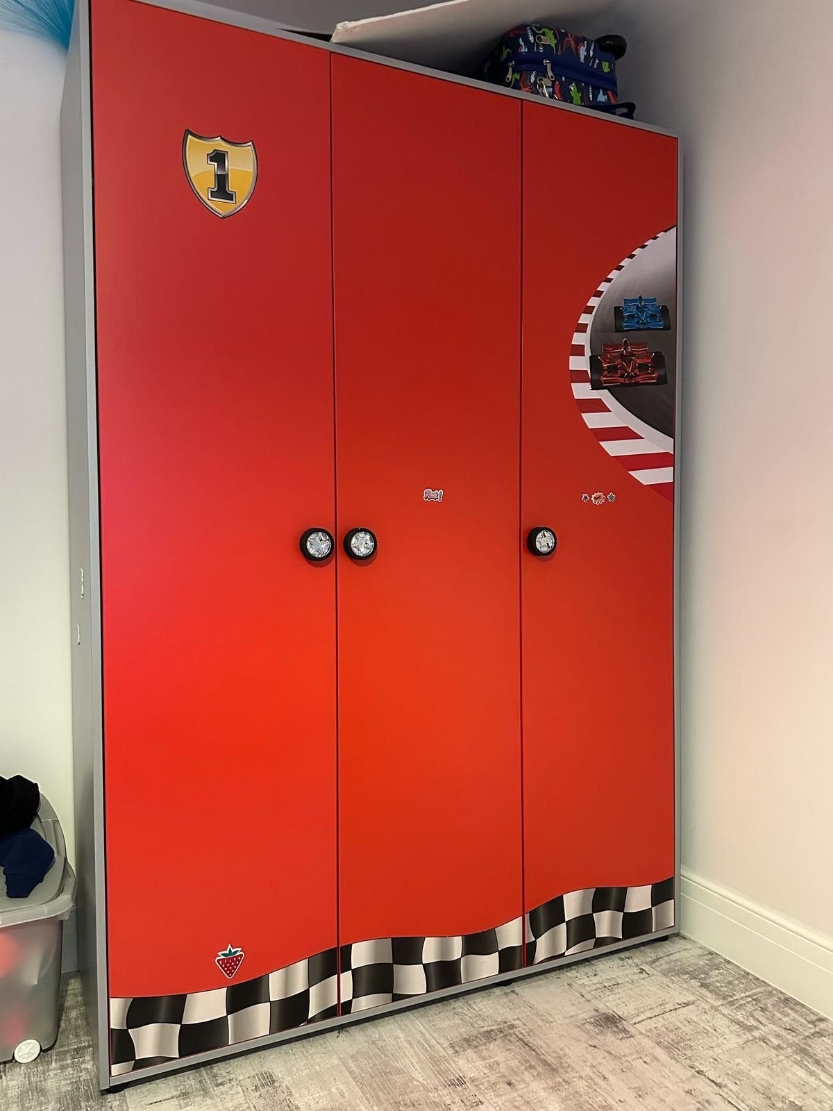 Formule 1 Kinderkamer Set: Bed, Kast en Commode, Ophalen, Gebruikt, Overige typen