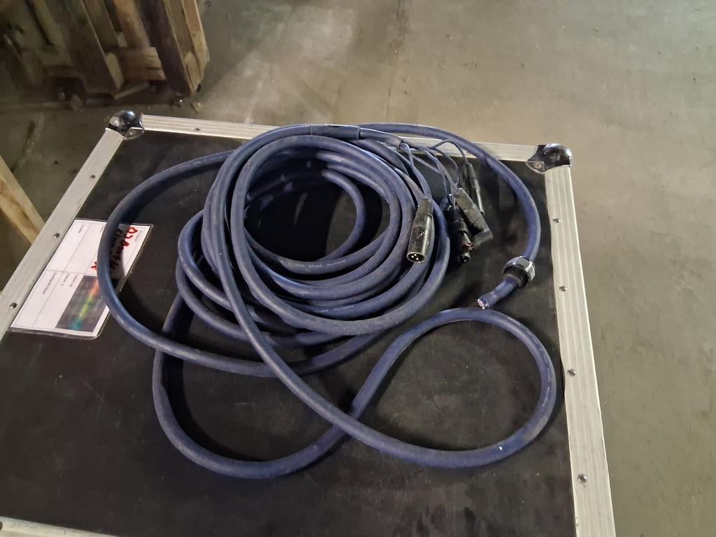 Multikabel 10 meter, Ophalen, Microfoon