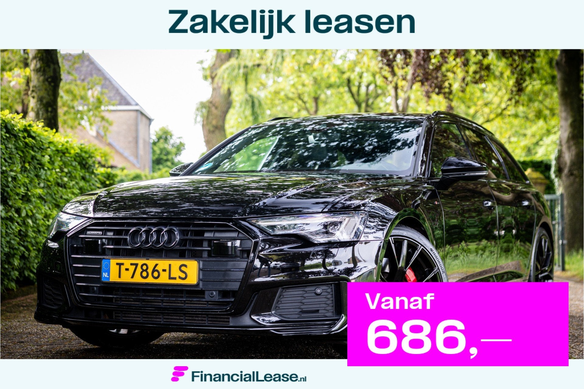 Audi A6 Avant 55 TFSI e Quattro S Line Matrix Led Panorama 2, Automaat, Gebruikt, 4 cilinders, Leder en Stof