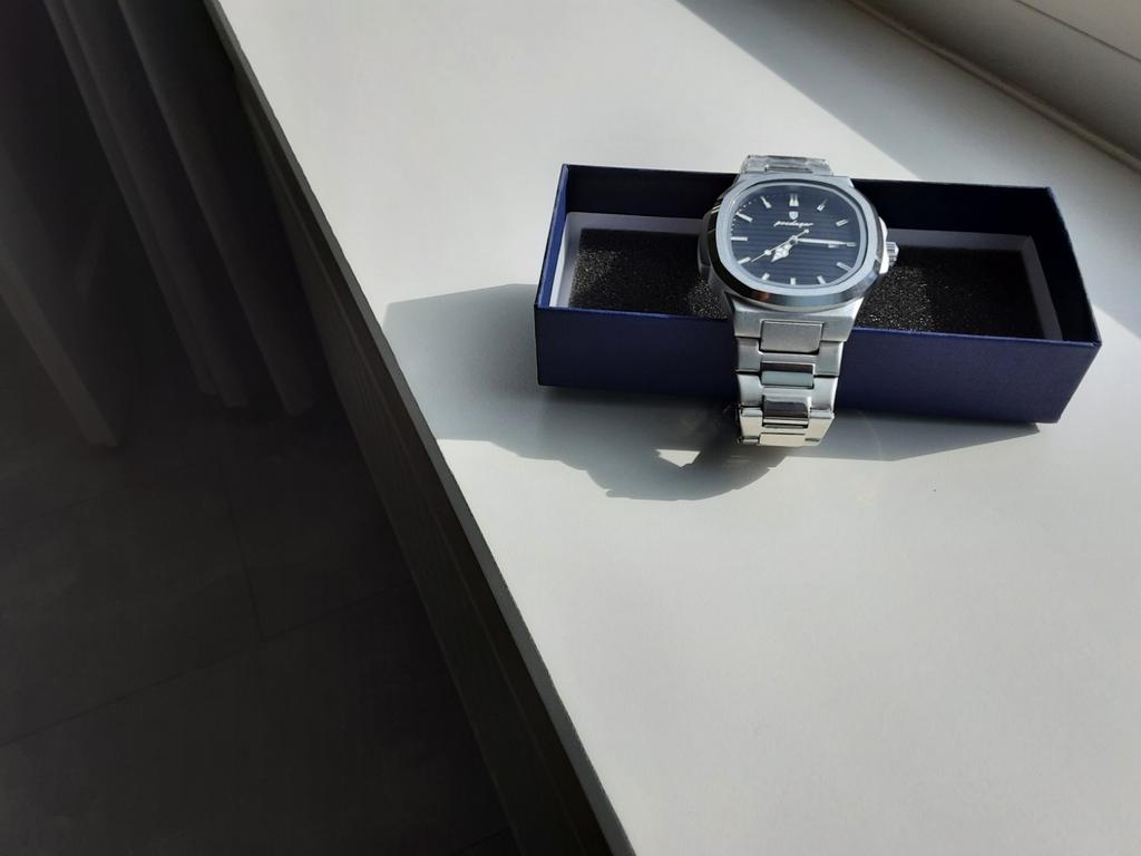 Nieuw Poedagar Heren Horloge - Stijlvol en Modern, Overige merken, Staal, Staal, Polshorloge