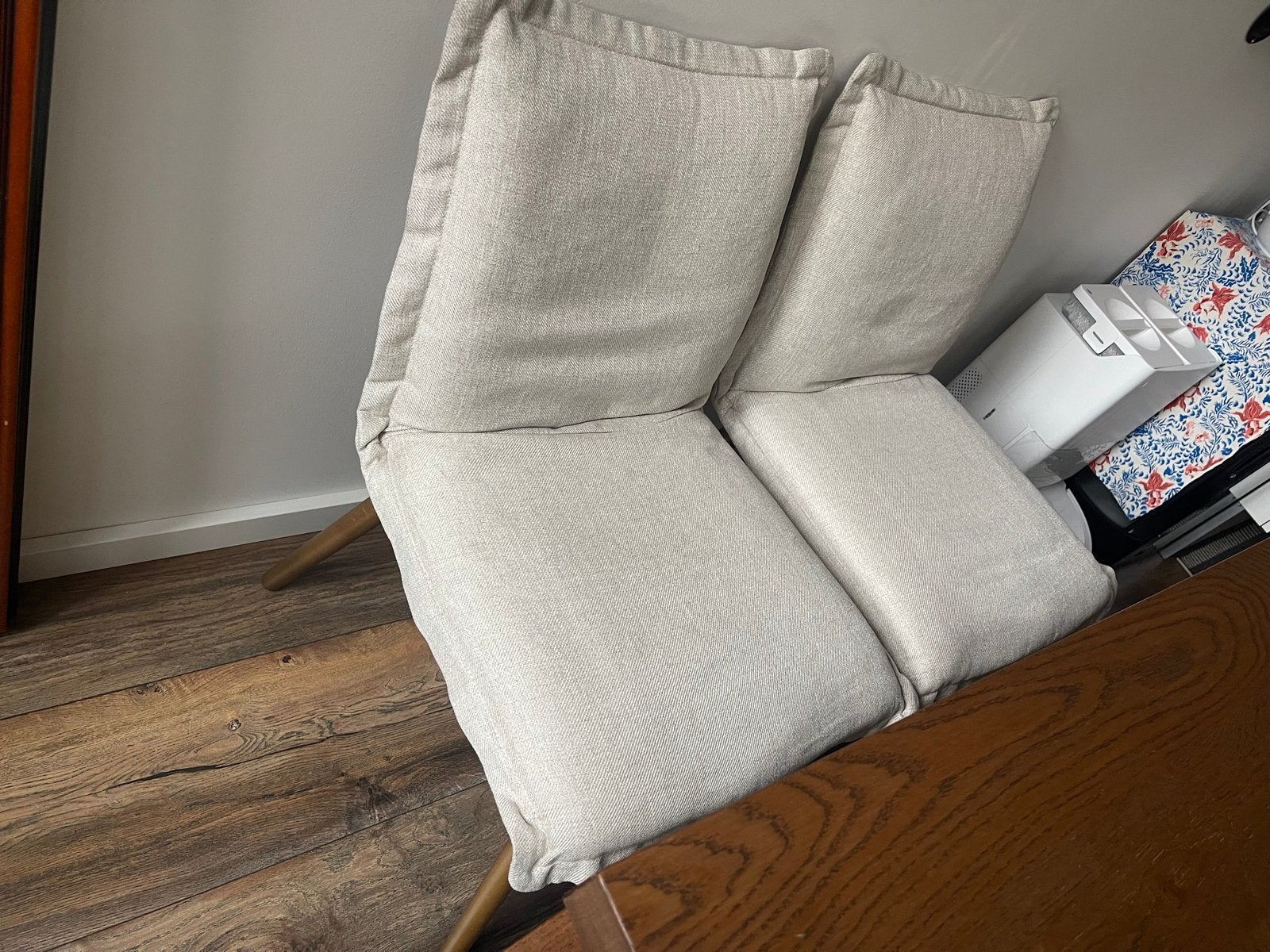 2 x Ikea Klinten stoel/chair, lichtbeige, Ophalen, Overige kleuren, Zo goed als nieuw, Eén