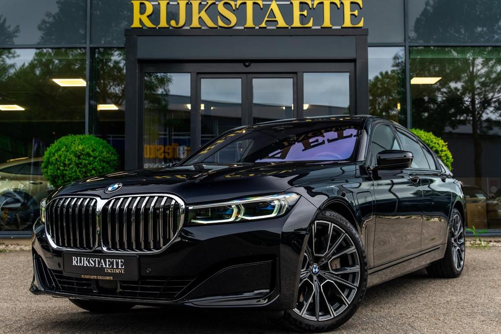BMW 7-serie 745e High Executive|PANO|HEAD-UP|B&W|360|20'', Auto's, BMW, Automaat, Achterwielaandrijving, Gebruikt, 394 pk