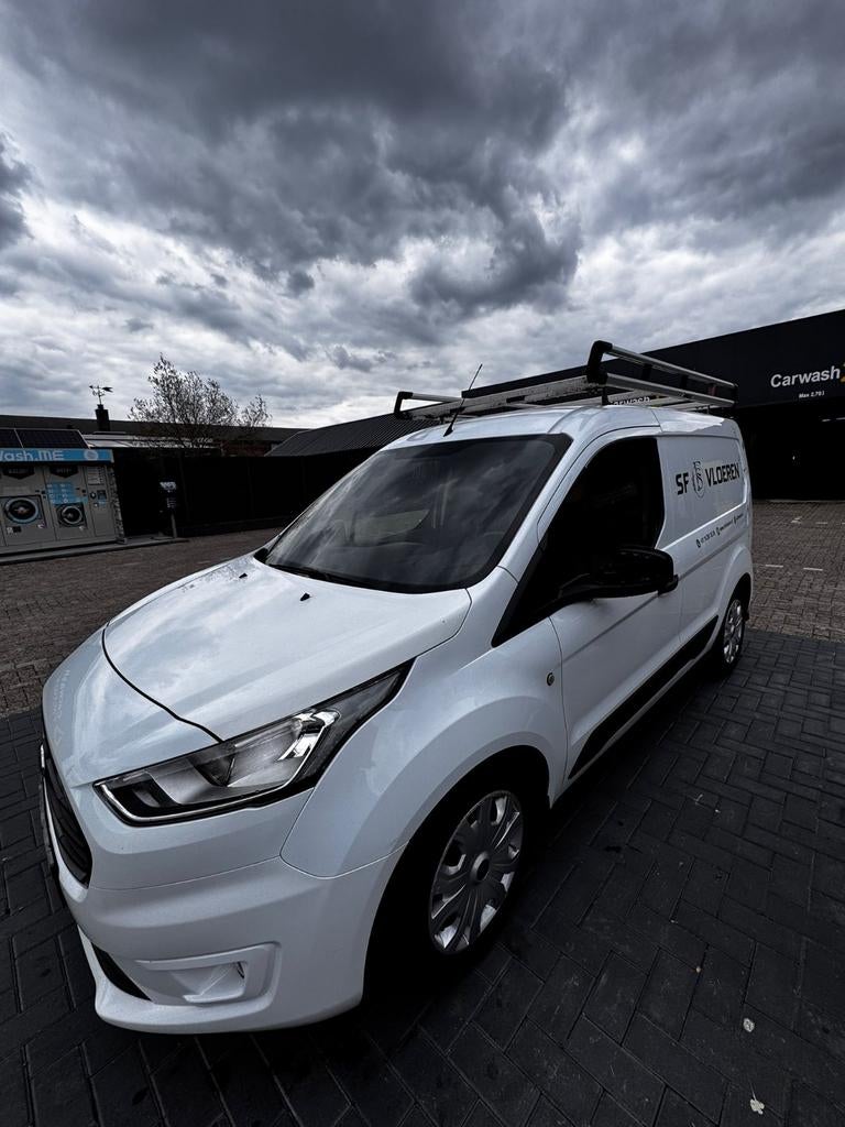 Ford Transit Connect 1.5 Tdci 55KW 2018, Stof, 4 cilinders, Wit, Origineel Nederlands